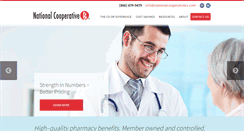 Desktop Screenshot of nationalcooperativerx.com